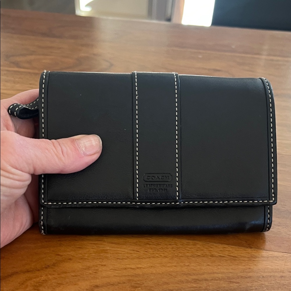 Coach Black Wallet